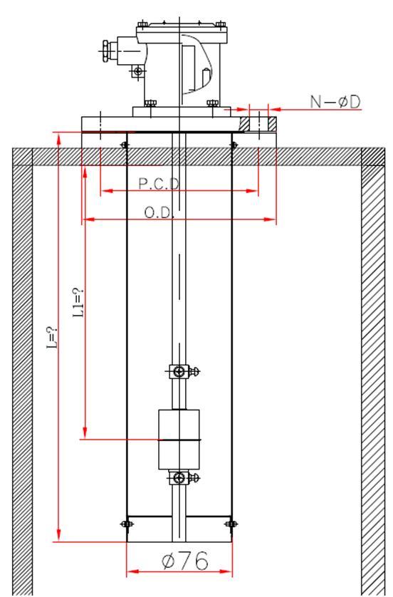OEM Industrial/ Marine Ex-Proof Float Level Switch for Oil/ Water Alarm