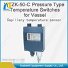 Customized Capillary Length of Temperature Switch Wtzk-50-C Temperature Controller