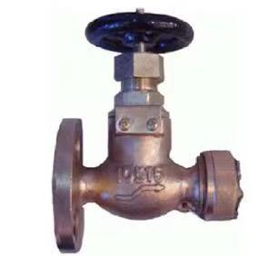 Marine JIS Japanese Standard Bronze 16K Shut-off Valve Globe Stop Check Valve