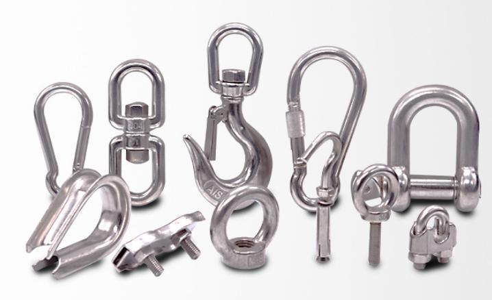 Stainless Steel Rigging Hardware Shackles/Turnbuckles/Wire Rope Clips/Thimbles/Eyebolts/Ringnuts/Snap Hooks/Quick Link/Hinge/Swage Terminal/Stud Various Riggi