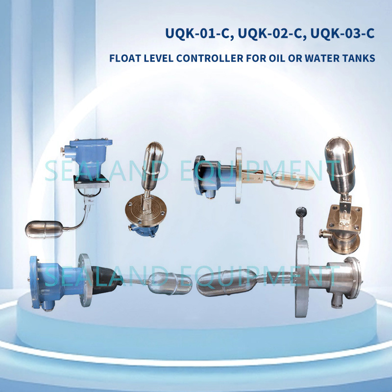 Stainless Steel Float Level Controller Uqk-01/02/03 with Side or Top Mounting Type for Oil or Water Tank