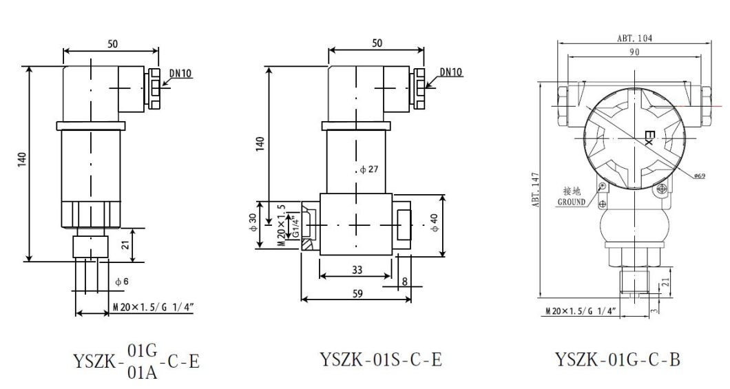 with Low Price Explosion-Proof Pressure Transducer Oil Pressure Transmitter CE