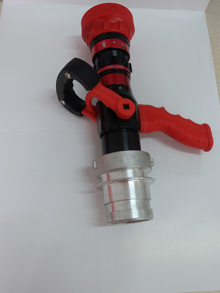Fire Hose Nozzle Fire Fighting Aluminum High-Pressure DC Spray Fire Water Gun