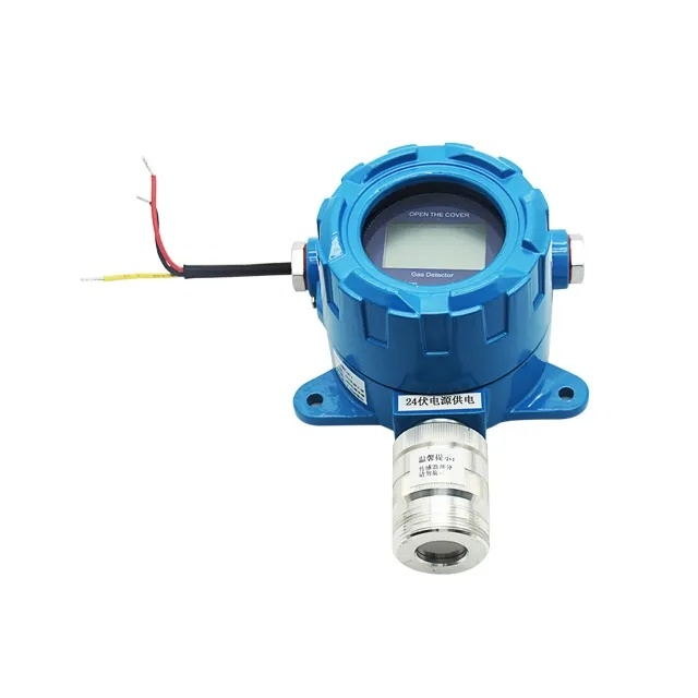 Industrial Probe O2 Ex Gas Detector for Pipe Connecting with LCD Display