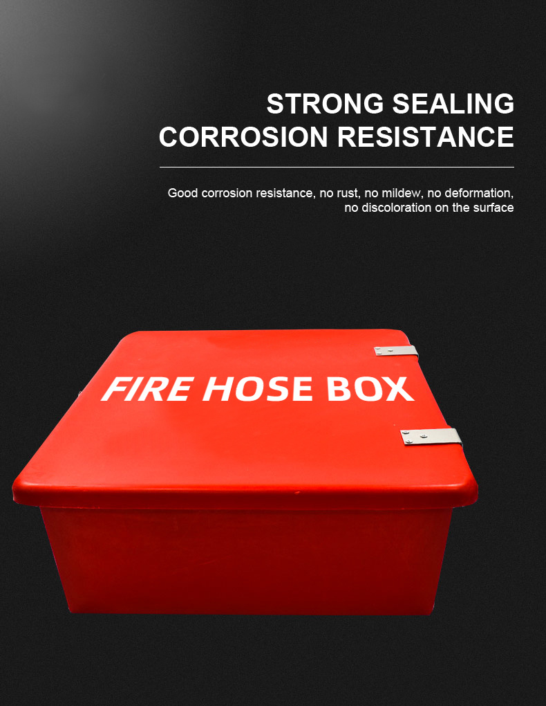 High Grade Glass Reinforced Plastic FRP/GRP Fire Hose Box