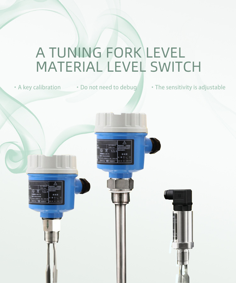Vibrating Tuning Fork Level Sensor Switch for Liquid Level Switch Sensor Tuning Fork Level Switch