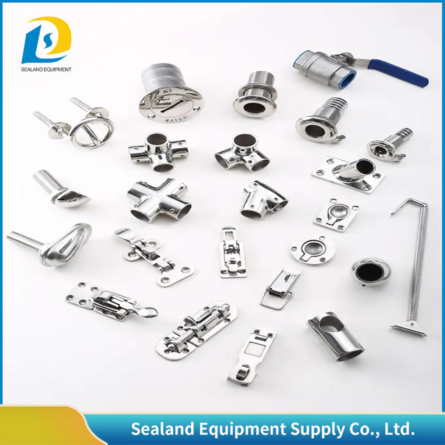 Precision Casting Marine Hardware Rigging for Spring Hook Chain, Link Chain