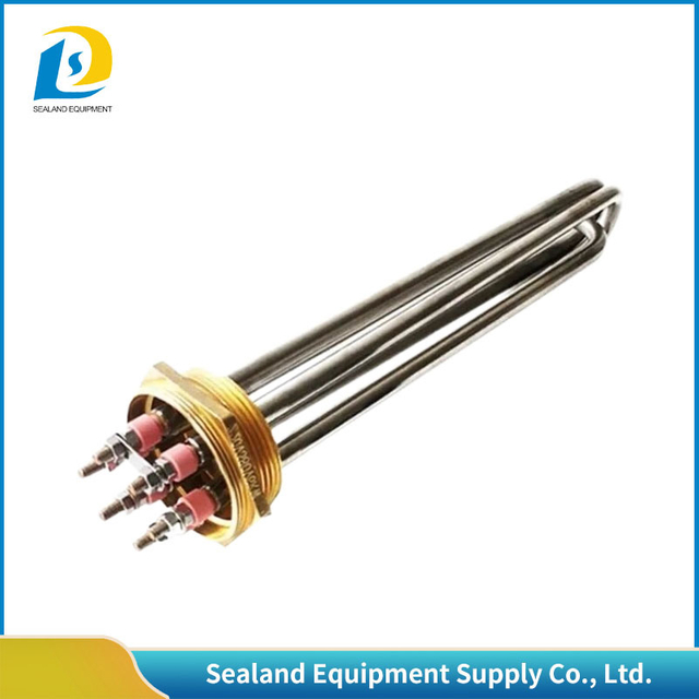 Various Specifications Durable Fast Fever Removable Water Tubular Heater Flange Heating Pipe