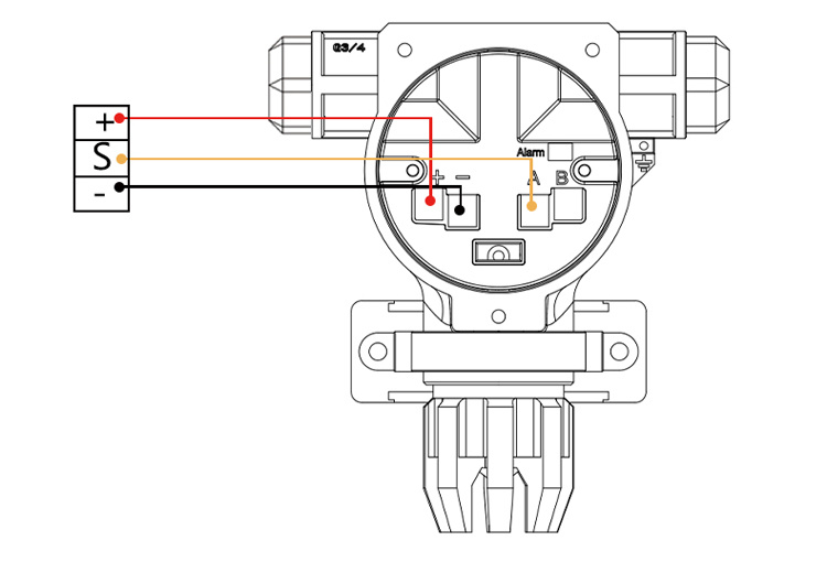 Low Price 4-20mA Liquefied Gas Station LPG Gas Leak Detector Can Introduce Dcs PLC System Gas Leak Detector Alarm