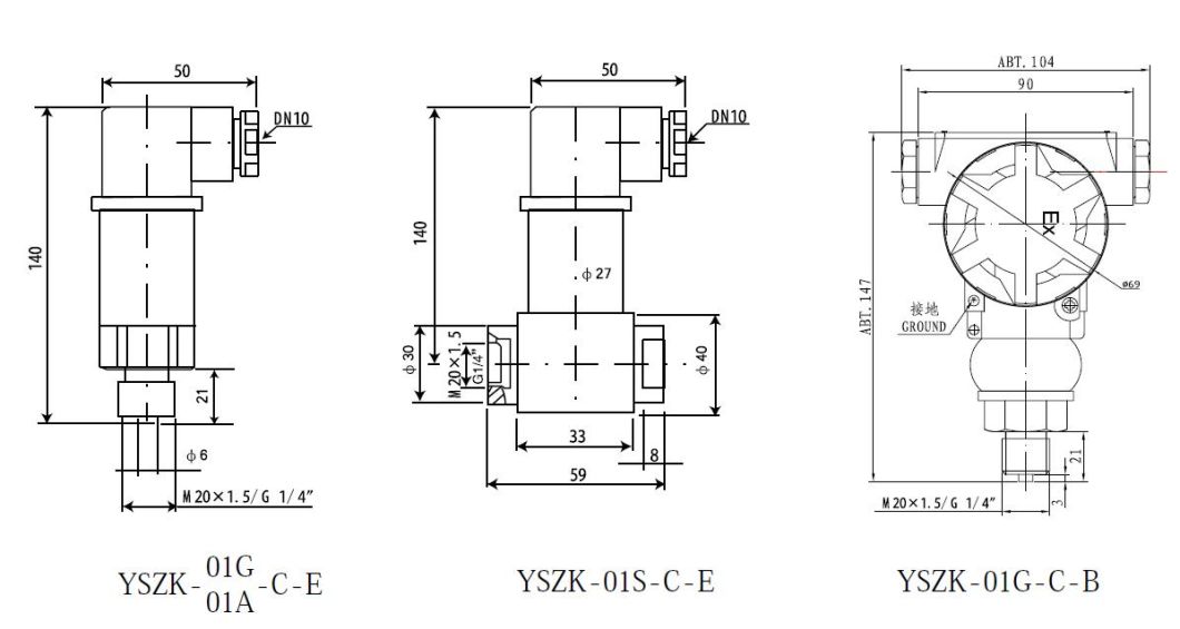 Wholesale Hi-Quality OEM Pressure Transmitter for Gas and Liquid