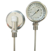 High Quality Wss 100mm Oil Filled 0-120 Waterproof and Shockproof Bimetal Thermometer with 1/2"NPT 4 Inch Dial