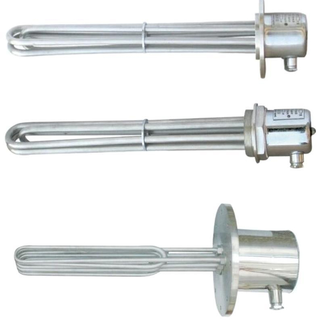 Customize Industrial 15kw Flange Immersion Heater for Oil Water Heater Heating Elements