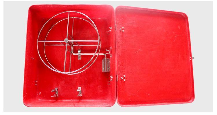 Waterproof High Quality Durable Fire-Fighting Glass Reinforced Plastic Fpr/Gpr Fire Hose Box