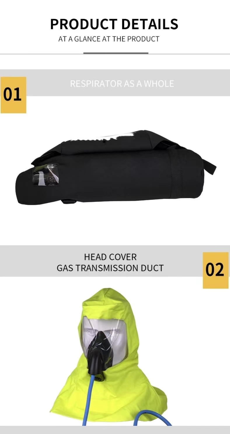 Personal Protective Equipment, Fire Escape, Emergency Escape Breathing Device