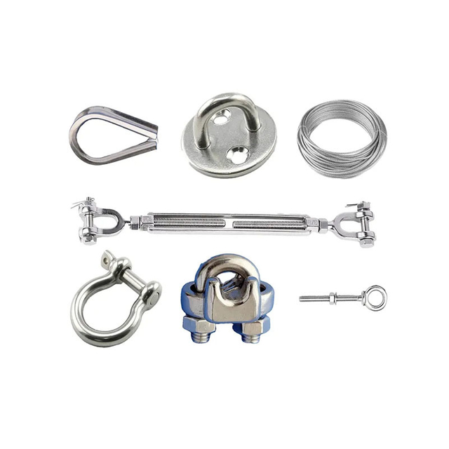 High Quality Grade Stainless Steel 304/316 Shackle D Type Rigging