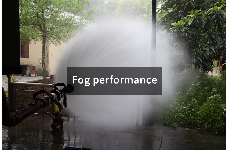 Fire Hose Nozzle Fire Fighting Aluminum High-Pressure DC Spray Fire Water Gun