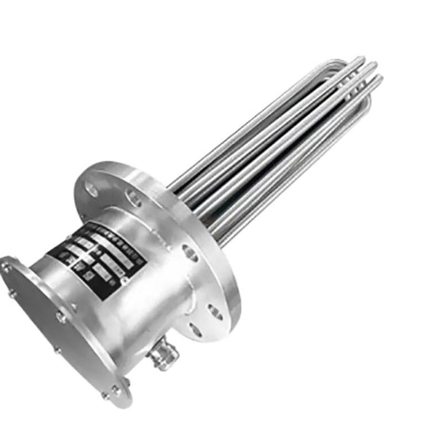 3kw Water Oil Gas Flanged Tubular Immersion Tank Heaters with Control