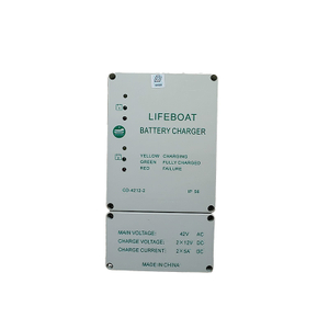 Accessories Electronic Equipment Lifeboat Marine Battery Charger 3 Bank CD-4212-2 Main Voltage AC 42V DC 2X12V 2X5a
