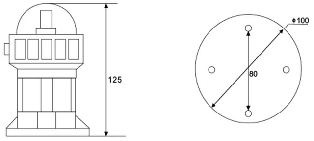 Position-Indicating Strobe Lights Bsw9812c