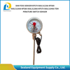 Wss411 Pointer Mechanical Insertion Type 304 Stainless Steel Radial Bimetallic Thermometer Pipeline Temperature Industrial Meter