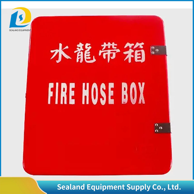 Extinguisher Cabinet for Fire Fighting 2.5" X 30m Fire Hose Fire Hose Reel Steel Box Red Color