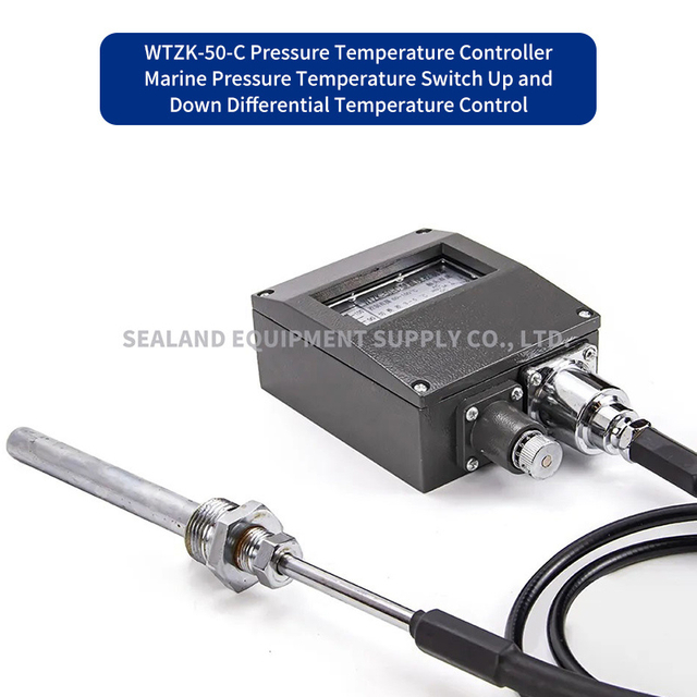Wtzk-50-C Temperature Control 5m Line with Full Range of 40-80 º C 60-1, Suitable for Marine Pressure Gauge Temperature Controller System Made in China
