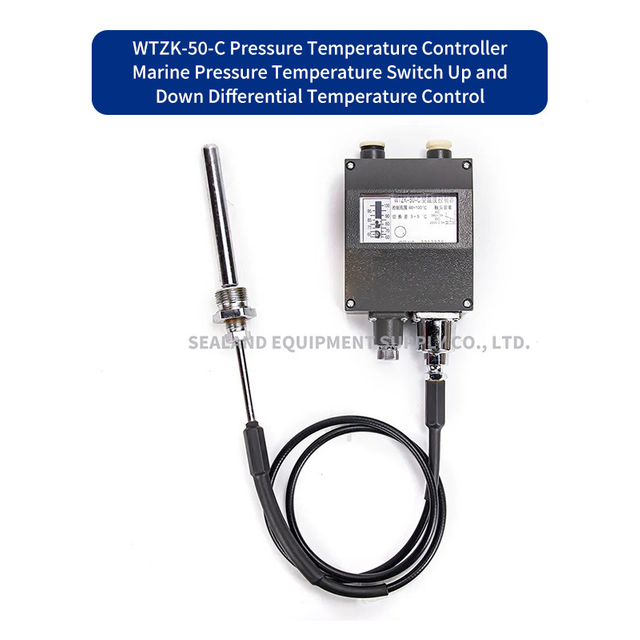 Line Adapted Marine C Pressure Temperature Controller Wtzk-50 Temperature Controller 5m Full Range 40-80 º C 60-1