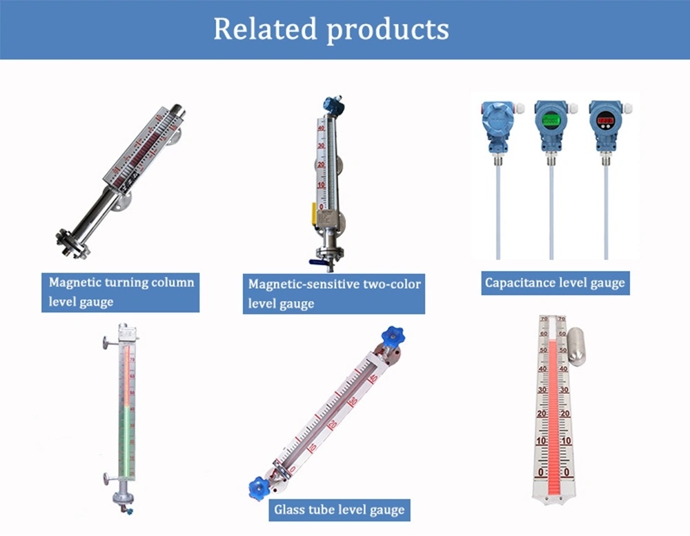 Ulg Tubular Type Water Float Measurement Transmitter Marine Glass Tube Liquid Level Gauge