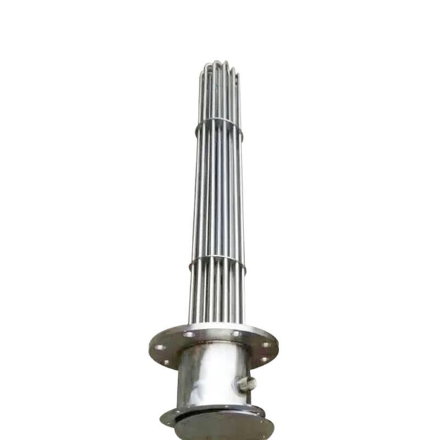 Factory Supply 120V 240V 480V Resistance Flanged Immersion Boiler Heater Electric Heating Tube for Oil