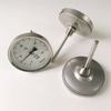 High Quality Wss 100mm Oil Filled 0-120 Waterproof and Shockproof Bimetal Thermometer with 1/2"NPT 4 Inch Dial