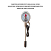 Wssx-411 Bimetal Pipe Thermometer Probe with PT100 Rtd Temperature Transmitter Temperature Instruments