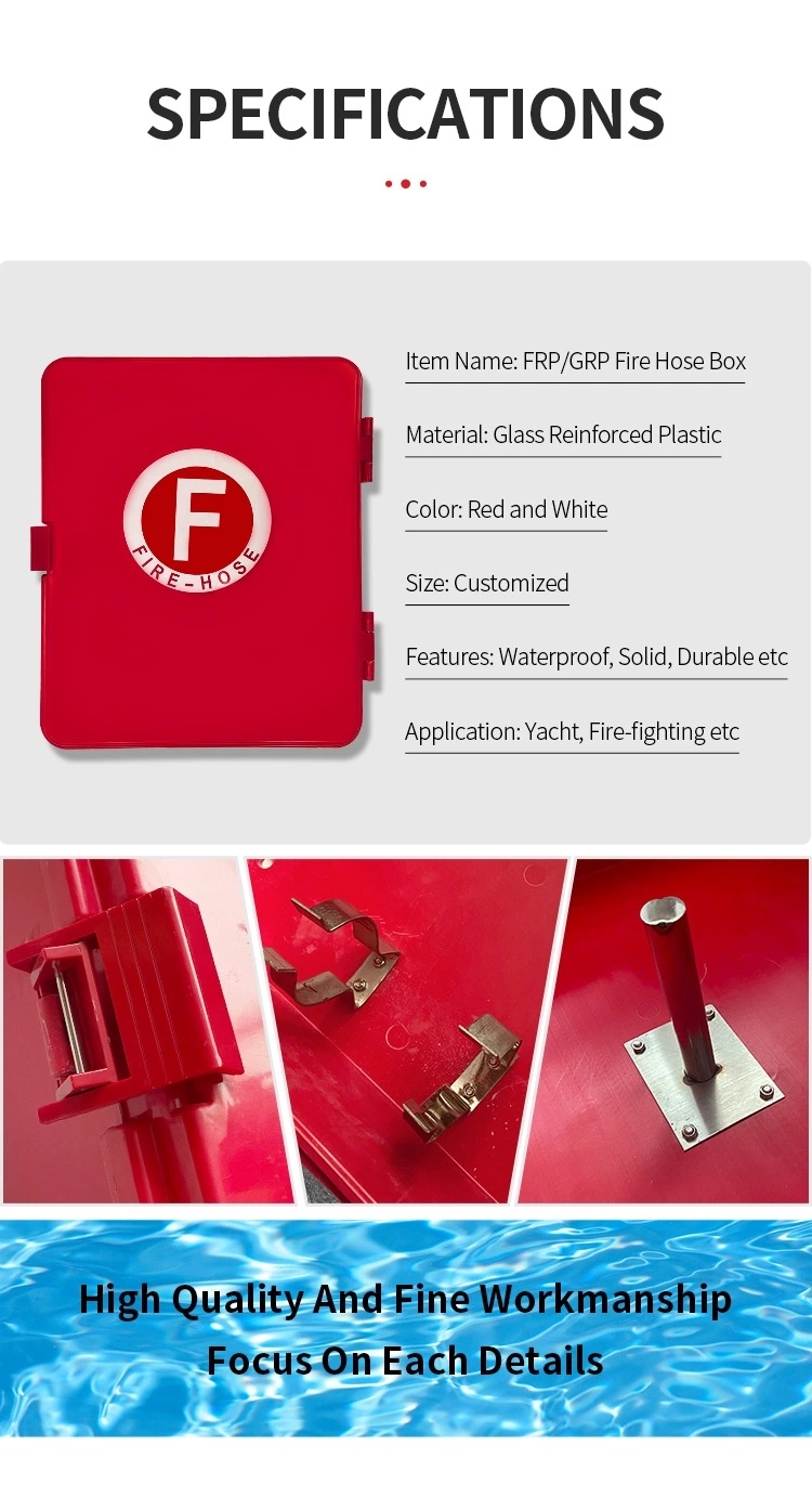 Steel Fire Hose Reel Box with ISO Standard