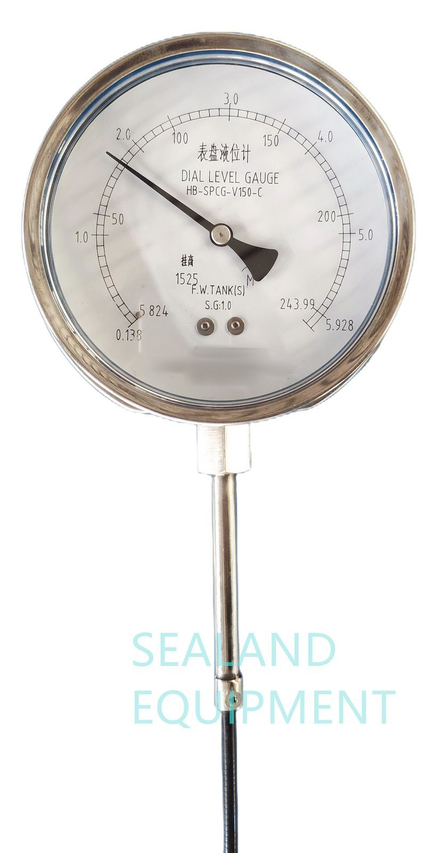 Oil, Water, Liquid Tank Magnetic Float Water Level Sensor Marine Liquid Level Switch Hot Sale Glass Level Gauge