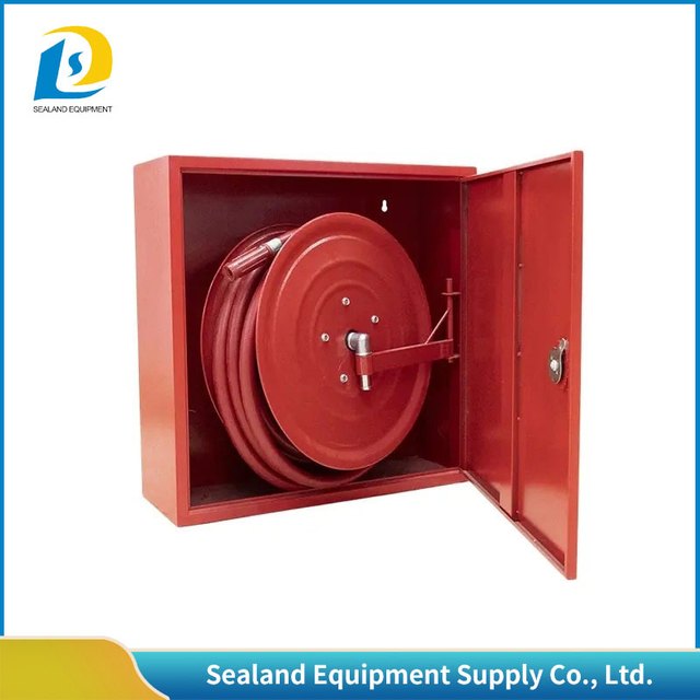 Fire Hose Reel Cabinet with Turn Lock Fire Fighting Equipment