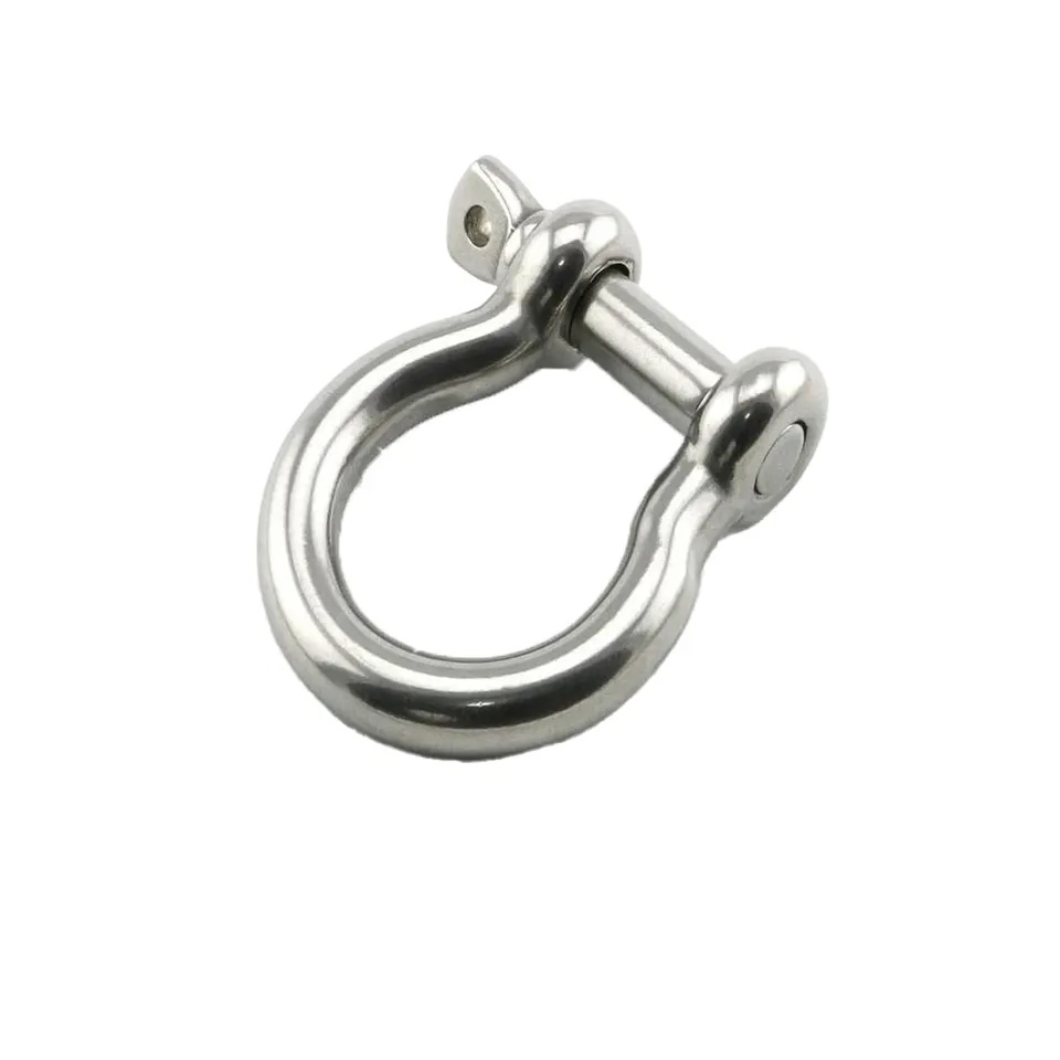 Precision Casting Rigging Hardware Stainless Steel D Shackle Stainless Rigging