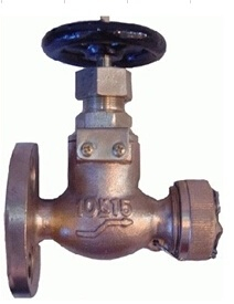 JIS F7304 Marine Bronze Angle Globe Valve 16K