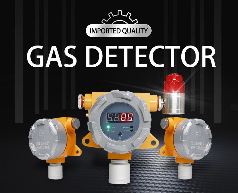 IR Sensor CO2 Carbon Dioxide Oil Industry Use H2s Gas Sensor Hydrogen Sulfide Detector Online Fixed Gas Monitor Alarm