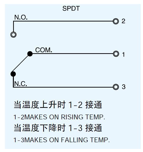 Marine Pressure Temperature Controller Temperature Control Switch Wire Length 5 Meters M40-80 Degrees 60-100 º C