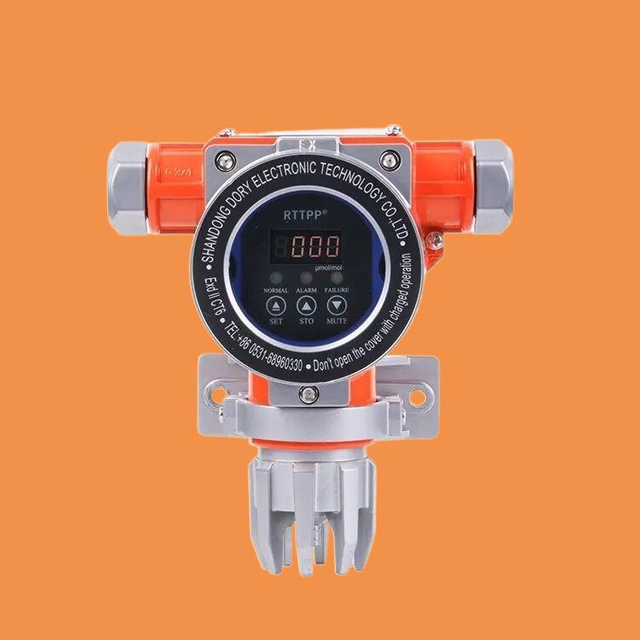 Wall Mount Formaldehyde Gas Detector Ex Industrial CH2o Gas Detector Fixed Formaldehyde Gas Leak Detector
