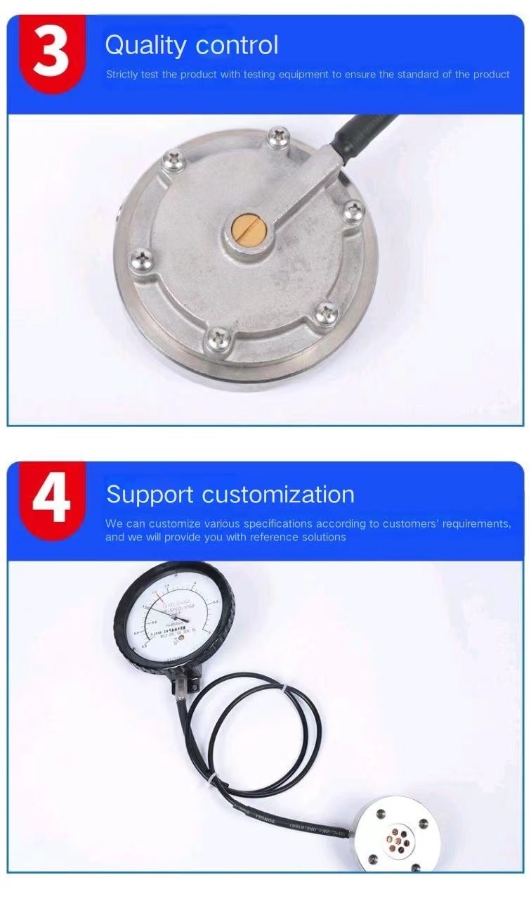 Hb-Spcg-150V/ 150s Marine Side Mounted Gas Level Indicator Vessel Liquid Level Indicator Self-Powered Tank Level Sensor