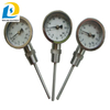 High Quality Stainless Steel 304 Analog Thermometer for Brewery Wss Industrial Thermometer with 1/4" Sensor Pin