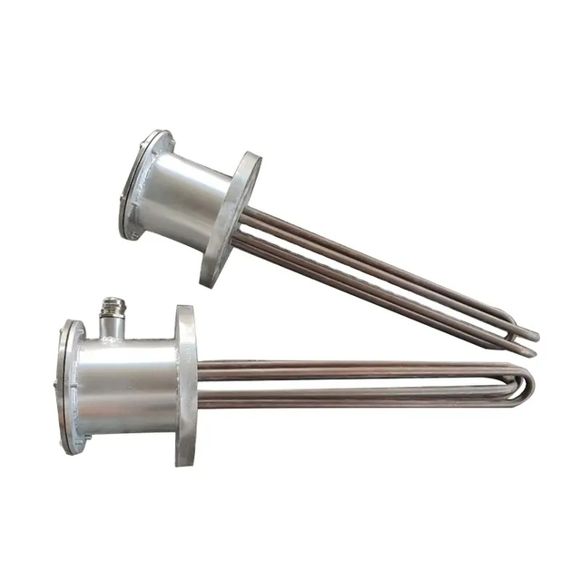 Wholesale Electric Industrial Heating Element Water Oil Flanged Immersion Tank Tube Heater