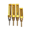 Top Quality Industrial Metal Case Glass Thermometer V Type Marine Thermometer 200mm for Export