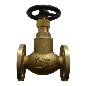 JIS F7334 Marine Bronze/Brass Angle Type Fire Hose Valve